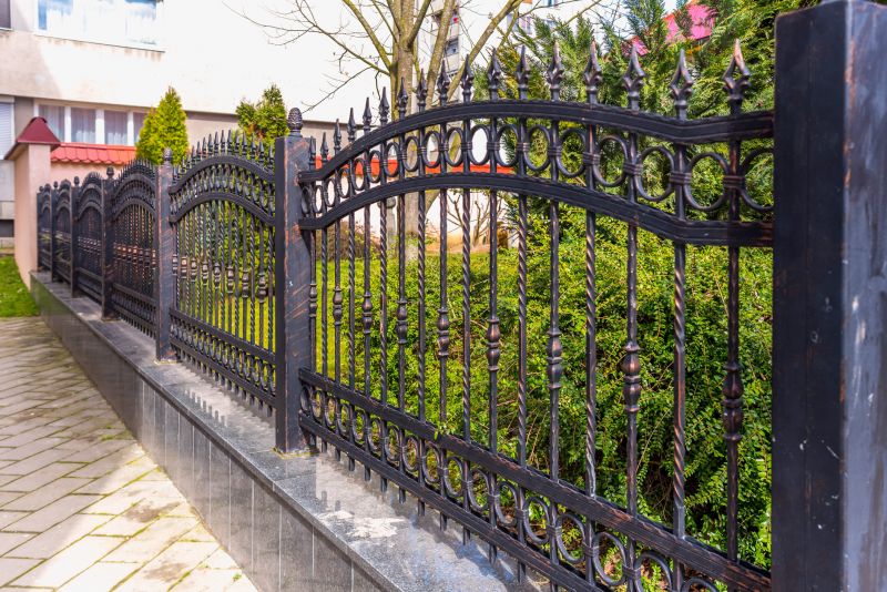 Cast Iron Fence Installation
