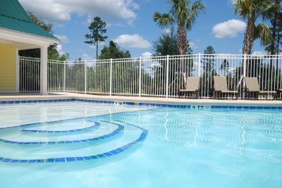 pool safety fence installation